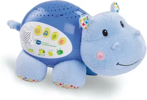 VTech Baby Lil' Critters Soothing Starlight Hippo, Blue