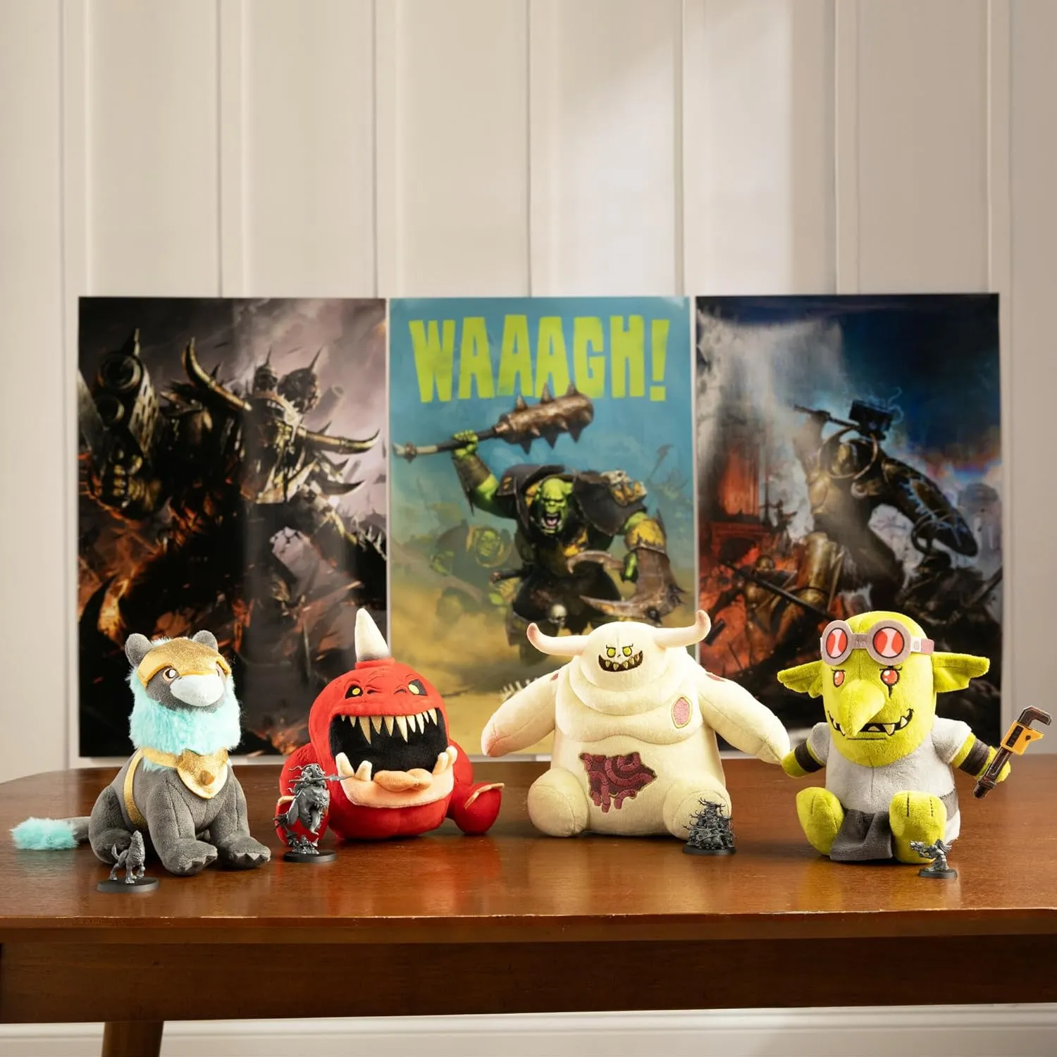 Warhammer 40,000 Collectible Plush Toys - Little Unclean One Nurglings Plush Officially Licensed Cute Plushies of Classic 40,000 Miniatures - 7 Inch