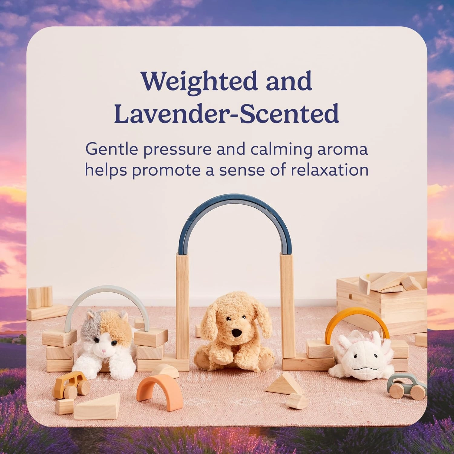 warmies Microwavable & Weighted Stuffed Animals, Axolotl - Heated Stuffed Animal Plushie for Warmth & Comfort - Cute Soft Plush Toys for Adults & Children (Boys, Girls, Babies & Toddlers)