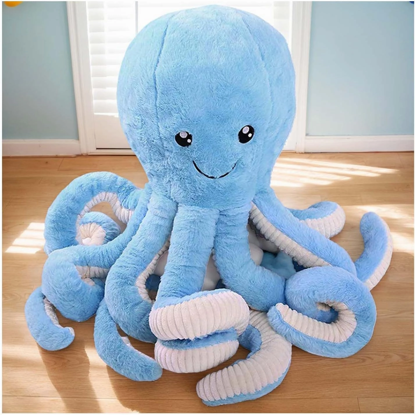 Wemi Cute Octopus Stuffed Animals Octopus Plush Doll Play Toys for Kids Girls Boys Adults Birthday Xmas Gift Present