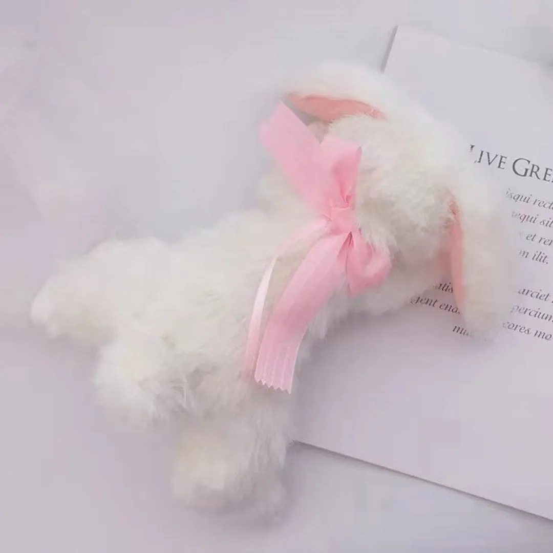 White Rabbit Bunny Stuffed Animal Plush