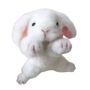 White Rabbit Bunny Stuffed Animal Plush