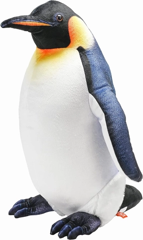 Wild Republic Artist Collection, Emperor Penguin, Gift for Kids, 15 inches, Plush Toy, Fill is Spun Recycled Water Bottles.