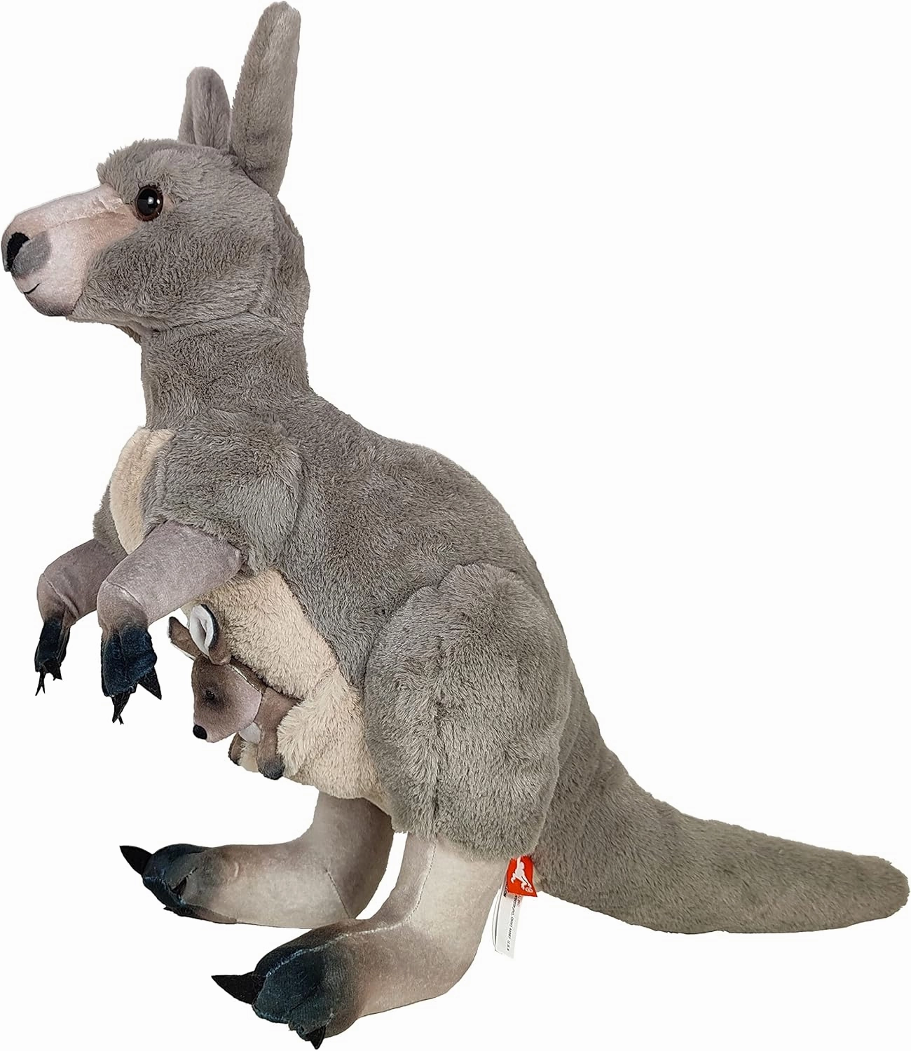 Wild Republic Artist Collection, Kangaroo, Gift for Kids, 15 inches, Plush Toy, Fill is Spun Recycled Water Bottles.
