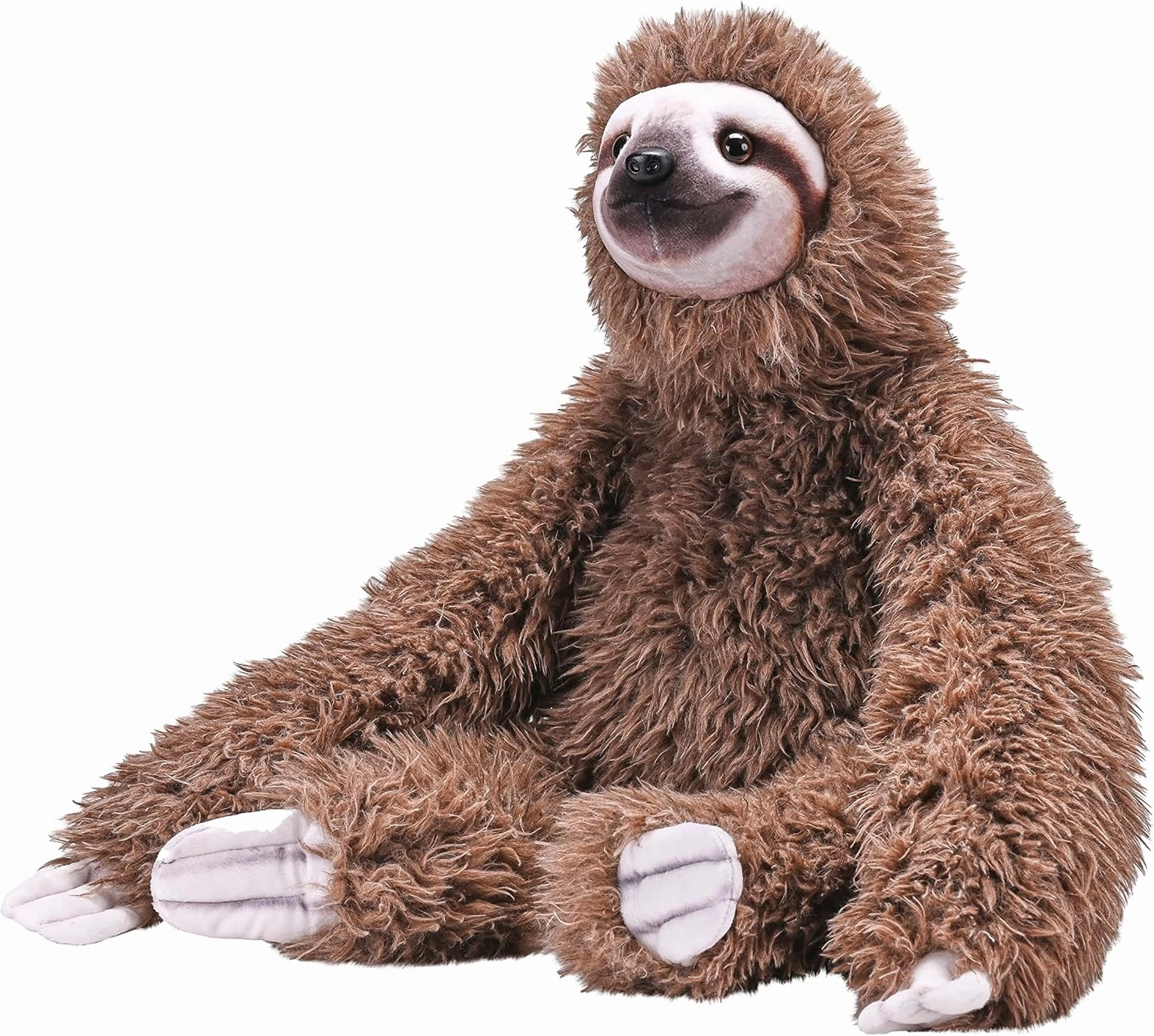 Wild Republic Artist Collection, Sloth, Gift for Kids, 15 inches, Plush Toy, Fill is Spun Recycled Water Bottles