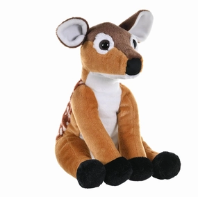 Wild Republic Fawn Plush, Stuffed Animal, Plush Toy, Gifts for Kids, Cuddlekins 12 Inches