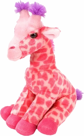 Wild Republic Giraffe Plush, Stuffed Animal, Plush Toy, Gifts for Kids, Pink, Cuddlekins 12 Inches