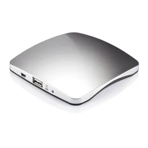 Window Solar Charger 1400mAh, Silver/Black