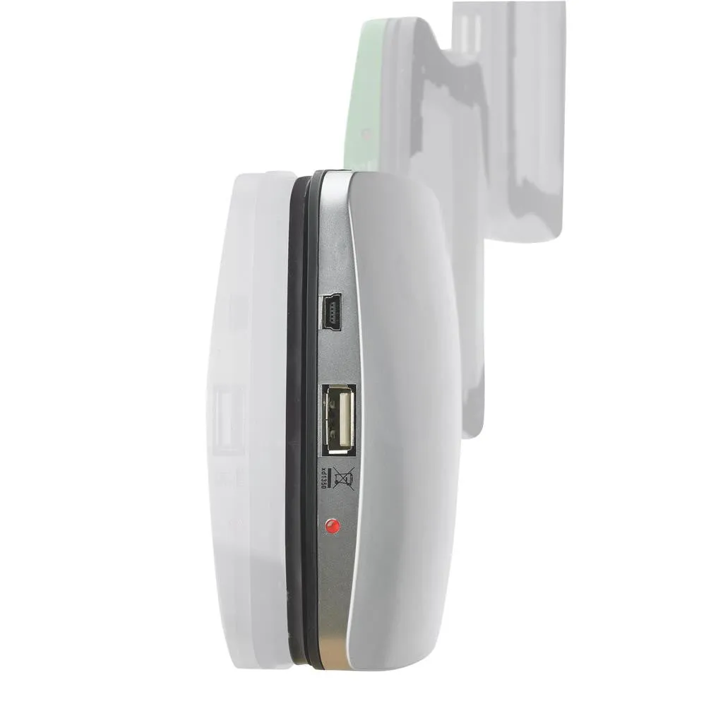 Window Solar Charger 1400mAh, Silver/Black