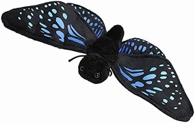 WISHPETS Butterfly Stuffed Animal Plush Toy for Kids - 15" Blue Butterfly