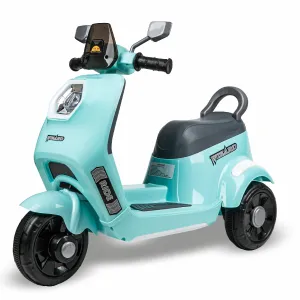 Wizard Electric Scooty - Blue | Rechargeable Scooty | Powered by 6V & 4.5 AH Battery | Ride-On Scooter | Kids Electric Scooty | For Kids 3  Years