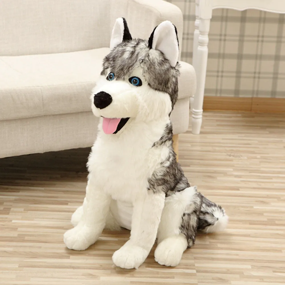 Wolf Dog Husky Plush Toy Stuffed Animal