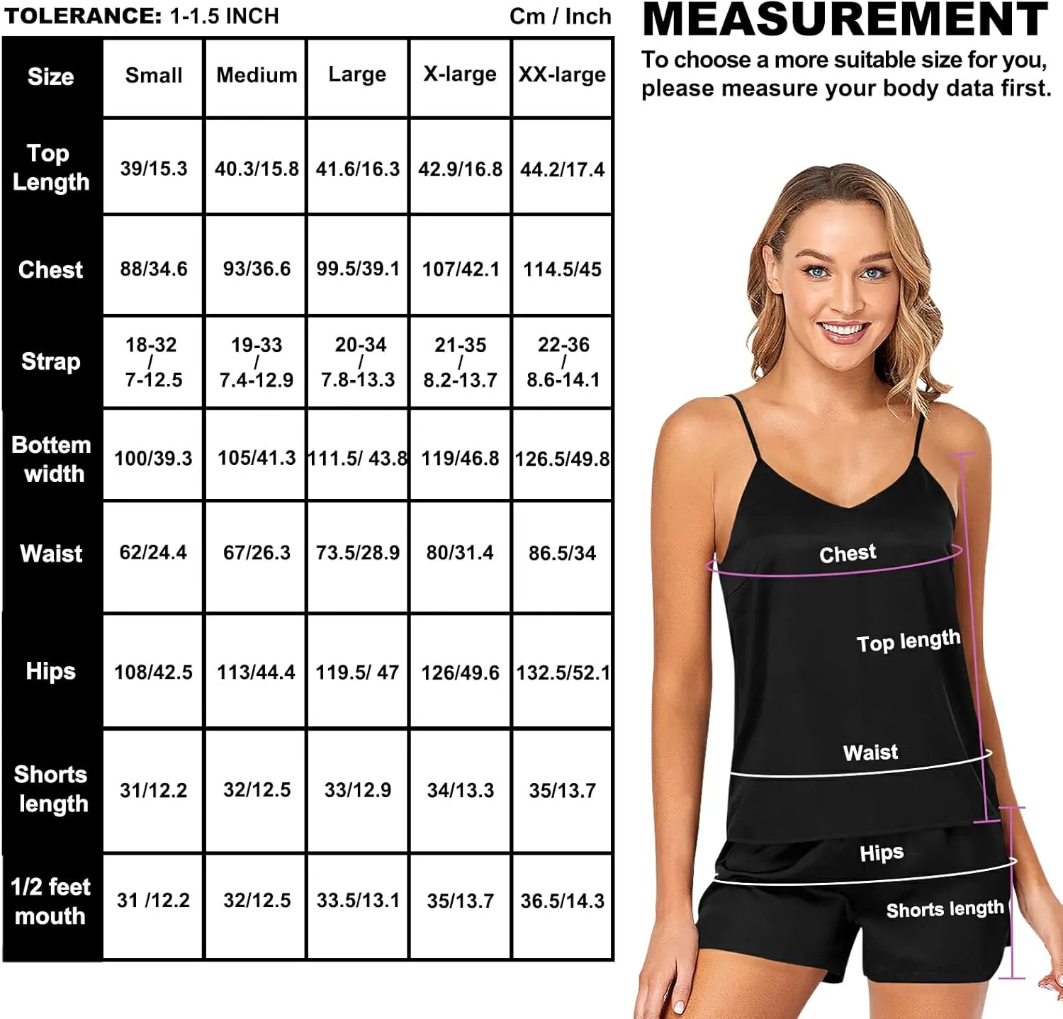 Women Cami Pajama Set 2 Pieces Short PJ Set Hand Drawn Garbage Trucks Soft Sleepwear S-XXL