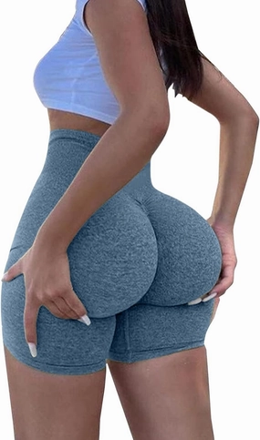 Women's Naked Feeling Biker Shorts Women's Sports Shorts Buttocks Lifting Yoga Fitness Casual Yoga Pants Workout