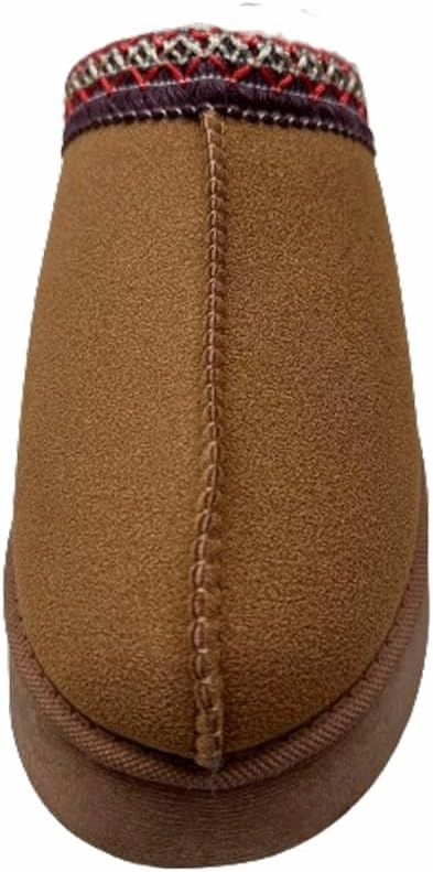 Women's Platform Mini Boots Short Ankle Boot Fur Fleece Lined Sneakers - Ice Angel Slipper Snow Sandals