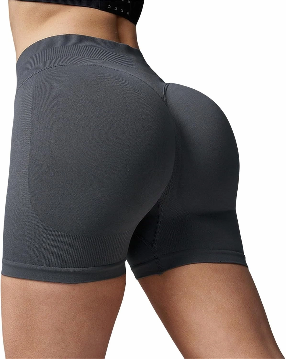 Women Workout Impact Shorts Women's Hip Lifting High Waisted Tummy Tightening Leggings High Waisted Butt Sculpting