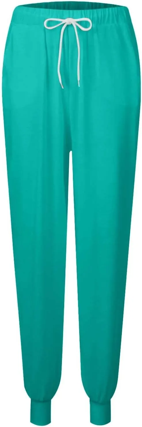 Women's 2 Piece Outfits Long Sleeve Crewneck Pullover Tops and Long Pant Tracksuit Sweatsuits with Sweatpants 2 Piece