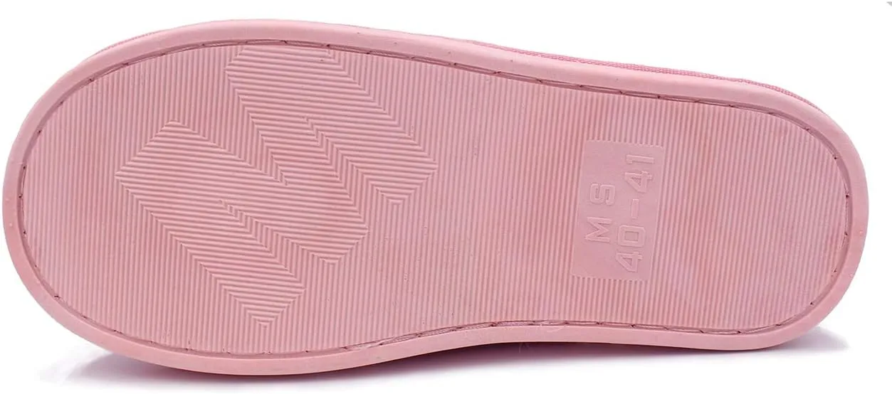 Womens Slippers Soft Plush Warm House Shoes Anti-Slip Fluffy Fur Indoor/Outdoor Slippers