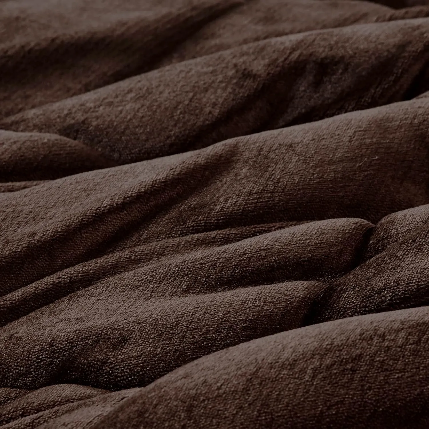 Woolrich Reversible Comforter Set Ultra Soft Plush to Sherpa, Down Alternative, Cold Weather Winter Warm Bedding, with Matching Sham, Decorative Pillow Brown/Ivory King 4 Piece