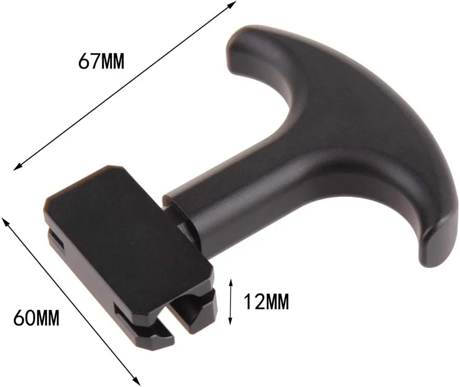 Worker Mod Pulling Handle for Nerf Rival Phantom Corps Kronos XVIII-500 Toy (Black)