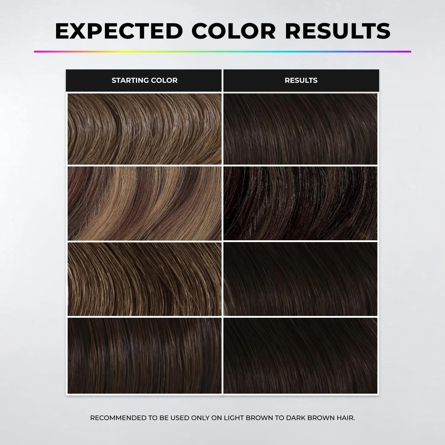 XMONDO Color Dark Brown Color Depositing Mask & Semi-Permanent Hair Dye Super Gloss | Infused with Bond Boosters for Nourishment, Revitalize & Repair, Vegan Formula, 8 Fl Oz 1-Pack
