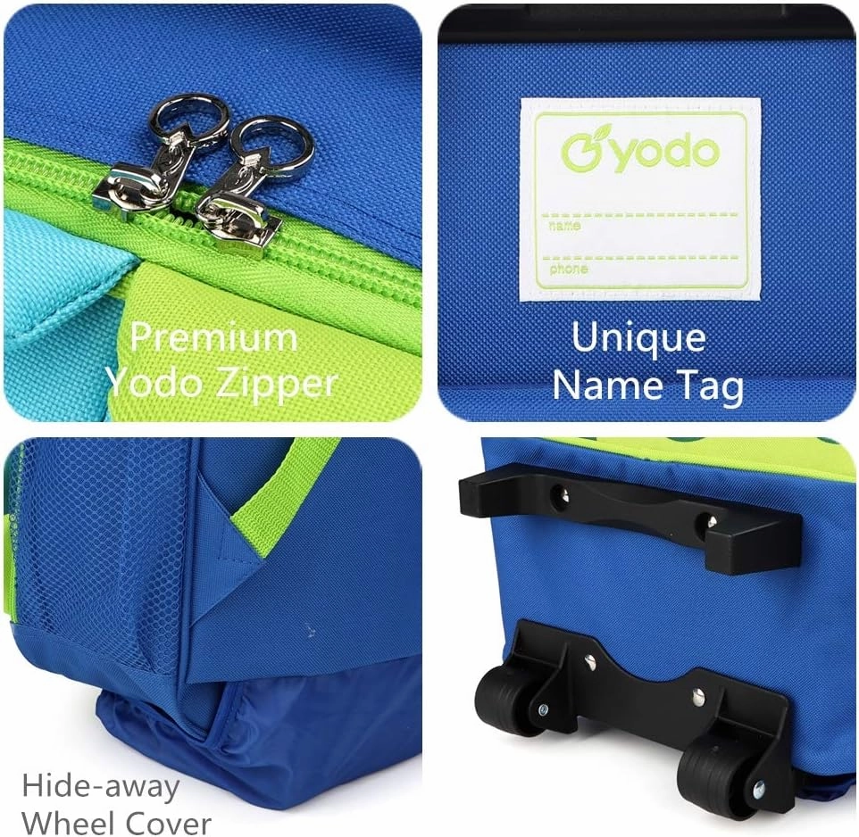 Yodo 3-Way Kids Suitcase Luggage or Toddler Rolling Backpack with wheels