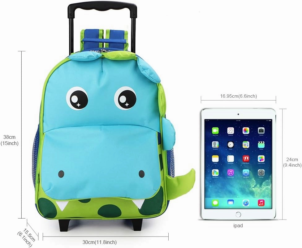 Yodo 3-Way Kids Suitcase Luggage or Toddler Rolling Backpack with wheels