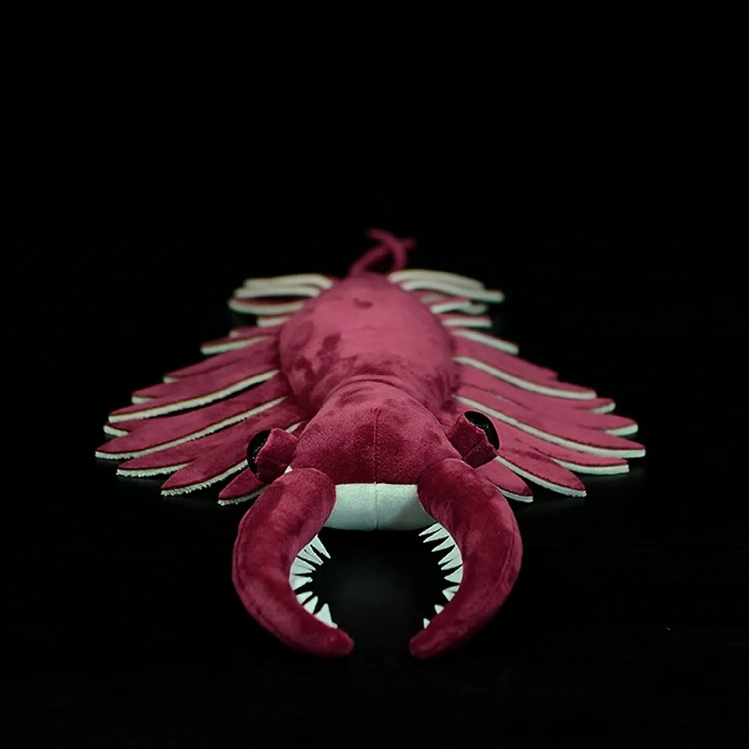 ZHONGXIN MADE Realistic Cambrian Ancient Organism Anomalocaris Plush Toy - 21" Lifelike Cambrian Creature Anomalocaris Stuffed Animals Model Plushie, Unique Plush Gift for Kids